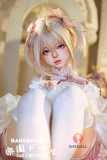 real doll 紫の瞳が印象的な 可憐系ドール フェイスアップ