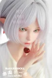 love doll エルフ耳デザイン ドール 150cm 白髪ロング 全身