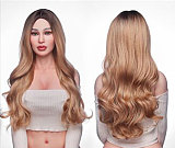 irontechdoll シームレスドール S13ヘッド 164cm Eカップ 欧米美少女ラブドール ナチュラル 肌色眉毛と睫毛植毛加工あり シリコン製リアルドール