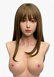 Doll Senior #28夢ヘッド 165cm Fカップ 眠り顔ダッチワイフ リアル皮膚付き軽量化ボディ 宣材写真通りのはシリコン製ドール