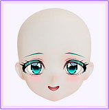 MW Girl(魔物姫)  呆喵ヘッド 85cm バスト小 ぬいぐるみ風アニメドール 愛嬌のある 宣材写真通のはシリコン製ボディー 宣材写真と同じ制服も付属