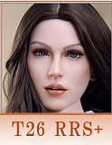 【RRS+ 版】 T21ヘッド & 169cm Gカップ 白 シリコンドール  RRS+メイク選択可 Topsino
