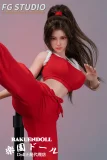 sexdoll 不知火舞を思わせる和風コスプレドール 植毛黒髪×グラマラスシルエット