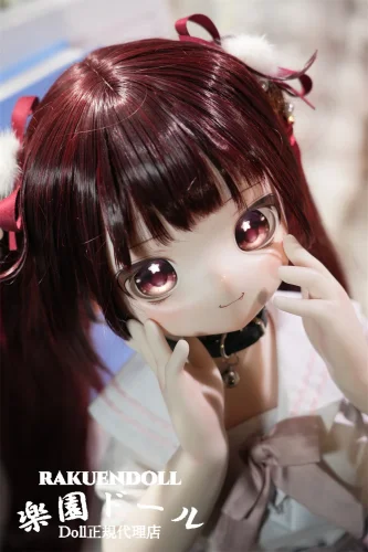 MW Girl(魔物姫)  小桃(ももちゃん)ヘッド 85cm バスト小 丸顔ツインテールJK風アニメドール 宣材写真通のはシリコン製アダルトドール 宣材写真と同じ制服も付属