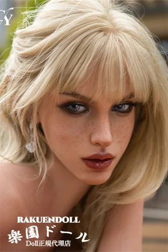 TOP-CYDOLL Natashaヘッド 172cm Aカップ 不良美少女X欧米風 宣材写真のはROS機能付きヘッド 等身大フルシリコン製ダッチワイフ