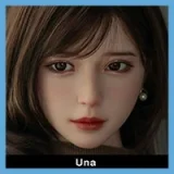 TOP-CYDOLL Una 結愛ヘッド Fカップ 168cm ラブドール 清純系アジア美人 ROS機能対応可 宣材写真のは硬めヘッド+フルシリコン製ボディ アダルトドール