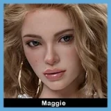 TOP-CYDOLL Maggieヘッド 110cm Gカップ 巨尻ラブドール セクシー半身 宣材写真通りのはROSヘッド シリコン製ドール
