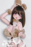love doll 140cm アニメドール 紫瞳 清楚系デザイン 大きな瞳が魅力