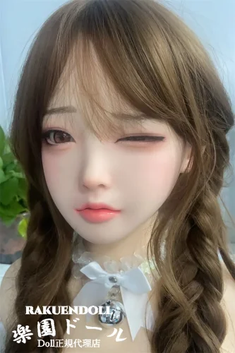 realgirl Lシリーズ(A工場) L1ヘッド シリコンヘッド 単品 リアル ドール まぶたの開閉機能対応可能 145-170cmボディに適用可能 M16ジョイントで接続 アダルトドール