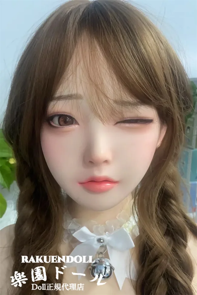 realgirl Lシリーズ(A工場) L1ヘッド シリコンヘッド 単品 リアル ドール まぶたの開閉機能対応可能 145-170cmボディに適用可能 M16ジョイントで接続 アダルトドール