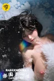 love doll 成人ドール 半身タイプ 眠り顔 黒髪ロング
