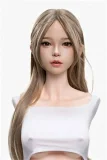 Doll Senior Notye S66ボディ 半身ラブドール 101cm Hカップ 大人の癒し系 リアル皮膚付き エロ 宣材写真通りのは#28夢ヘッド+シリコン製ドール