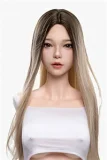 Doll Senior Notye S66ボディ 半身ラブドール 101cm Hカップ 大人の癒し系 リアル皮膚付き エロ 宣材写真通りのは#28夢ヘッド+シリコン製ドール