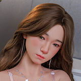 【Art doll NOVAシリーズ新ボディ！2.15迄 10%オフ+ハードハンド&ハードフィート無料】 林汐ヘッド 158cm Cカップ 宣材写真はROS機能付きヘッド TPE製高級ラブドール