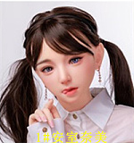 【Art doll NOVAシリーズ新ボディ！2.15迄 10%オフ+ハードハンド&ハードフィート無料】 林汐ヘッド 158cm Cカップ 宣材写真はROS機能付きヘッド TPE製高級ラブドール