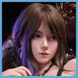 蛍火日記 Maxシリーズ メアリー④メイクヘッド 160cm Ｇカップ 宣材写真のは硬めヘッド(口開閉機能なし)  リアルな人間の肌色 リアル皮膚付き 欧米風ハーフ顔アダルトドール