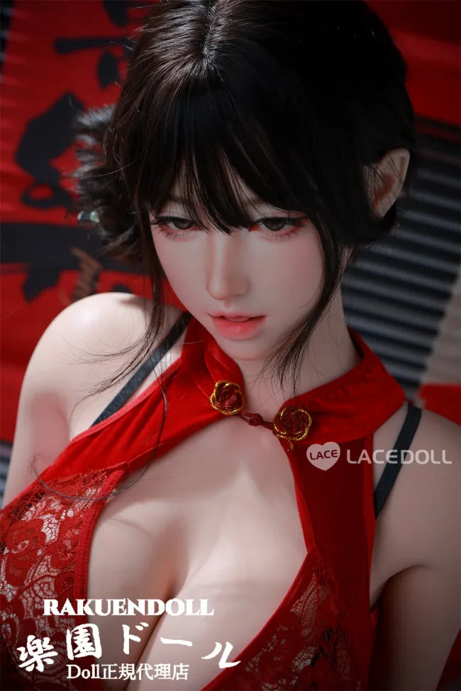LACE DOLL 赤木②メイク 163cm Hカップ 大人の色気が溢れるグラマラスドール 宣材写真のはシリコンダッチワイフ