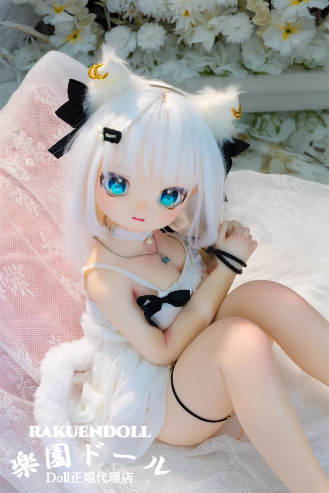 MW Girl(魔物姫)  鈴音ヘッド 85cm バスト中 楚々として儚げ ラ ぶ ドール 宣材写真のはビニールヘッド+シリコンボディ 宣材写真と同じ制服も付属