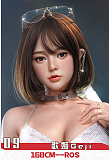 Doll Senior #28夢ヘッド 170cm Hカップ リアル皮膚付き 宣材写真のはフルシリコン 清純寝顔ラブドール