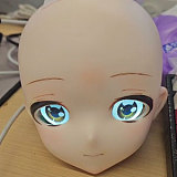 MW Girl(魔物姫)  鈴音ヘッド 85cm バスト中 楚々として儚げ ラ ぶ ドール 宣材写真のはビニールヘッド+シリコンボディ 宣材写真と同じ制服も付属