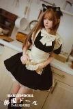 love doll 清楚系メイドドール 149cm 金髪ロング 猫耳 大人向け