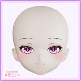 MW Girl(魔物姫) 神子ヘッド 115cm バスト中 白髪フィギュア 狐耳アクセサリー付きラブドール 宣材写真のはビニールヘッド+シリコンボディ