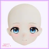 MW Girl(魔物姫)   里奈ちゃんヘッド 無邪気な笑顔 70cm 5.2kgだけ ふんわり系フィギュア ソフトビニール製頭部 アニメドール シリコン製ボディ 宣材写真と同じ制服も付属