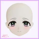 MW Girl(魔物姫)   里奈ちゃんヘッド 無邪気な笑顔 70cm 5.2kgだけ ふんわり系フィギュア ソフトビニール製頭部 アニメドール シリコン製ボディ 宣材写真と同じ制服も付属