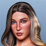 Real lady R16ヘッド 170cm Cカップ 欧米風ワイルド系美人 超リアルな肌の質感 高級シリコンラブドール