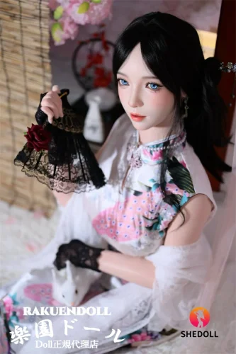 SHEDOLL 蔷薇(qiangwei)ヘッド BJDメイク 168cm Eカップ チャイナ服の美人 宣材写真はフルシリコン製＆高クオリティ版塗装加工ありリアルドール