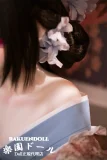 肩の特写 着物姿の低身長アニメリアル ラブドール