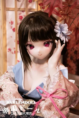 XYGO(许愿谷) 琉璃ヘッド 141cm Cカップ 着物姿のかわいい子 シリコン製ヘッド+TPE製ボディ alm素材選択可能 宣材写真通り服が付属 アニメ風ラブドール