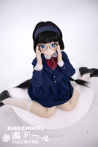 XYGO(许愿谷) 苏知知ヘッド 142cm Dカップ 丸眼鏡のかわいい妹系 シリコン製ヘッド+TPE製ボディ 宣材写真通り服が付属 アニメ風ダッチワイフ