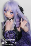 sex doll 紫色 ロングヘア アニメドール 丸顔 スマイル 成人向け