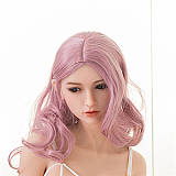 【6月12日まで10%オフ！！】Sanhuidoll #41ヘッド 158cm Eカップ 親近感のある癒し顔 全身皮膚メイク付き 宣材写真はフルシリコン製ラブドール