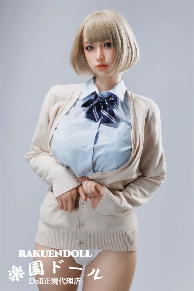 【6月12日まで10%オフ！！】Sanhuidoll #41ヘッド 158cm Eカップ 親近感のある癒し顔 全身皮膚メイク付き 宣材写真はフルシリコン製ラブドール