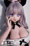 love doll 丸顔で親しみやすい表情のOL系アニメ顔ドール 黒タイツ