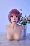 【6月12日まで10%OFF！】伴趣（はんしゅ） B12ヘッド 160cm Gカップ 大人の余裕 リアル皮膚付き 宣材写真はフルシリコン製ラブドール