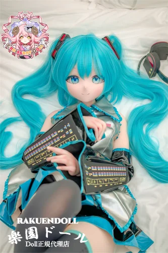 羊角社Croissant Doll #B03ヘッド 155cm AAカップ  初音ミク風アニメコスプレラブドール ソフトビニール製ヘッド+S-TPE製ボディ