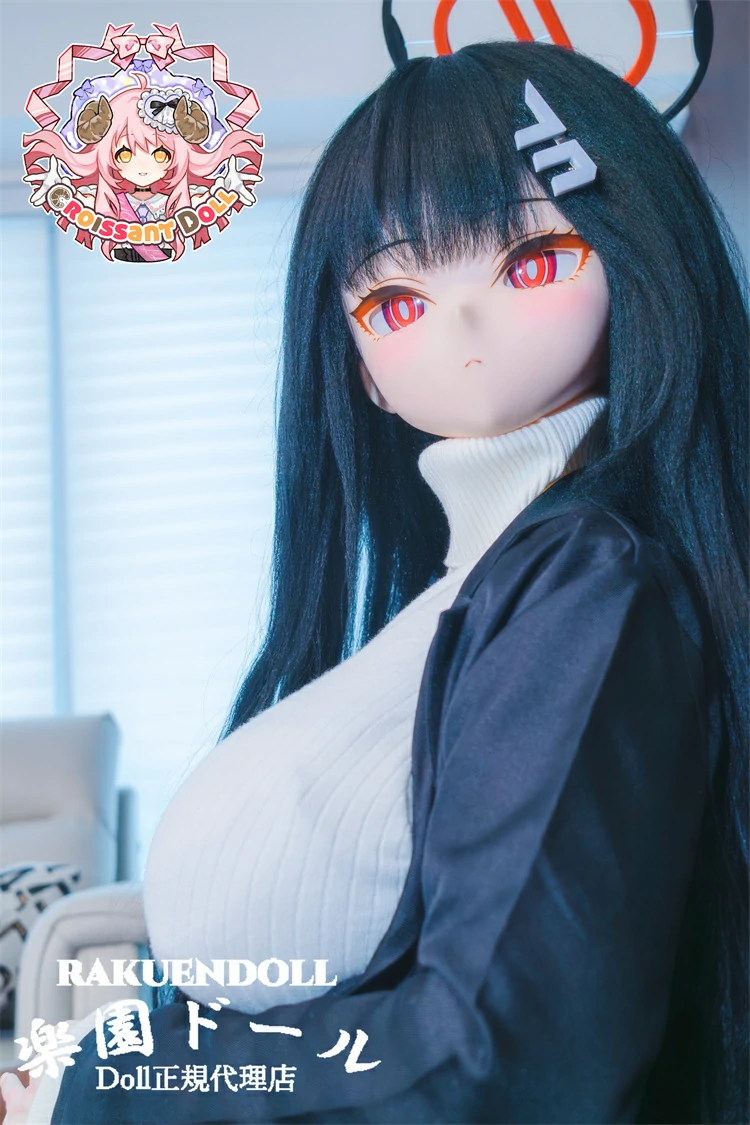 羊角社Croissant Doll B04ヘッド 手描きメイク 168cm 爆乳 黒ストッキ