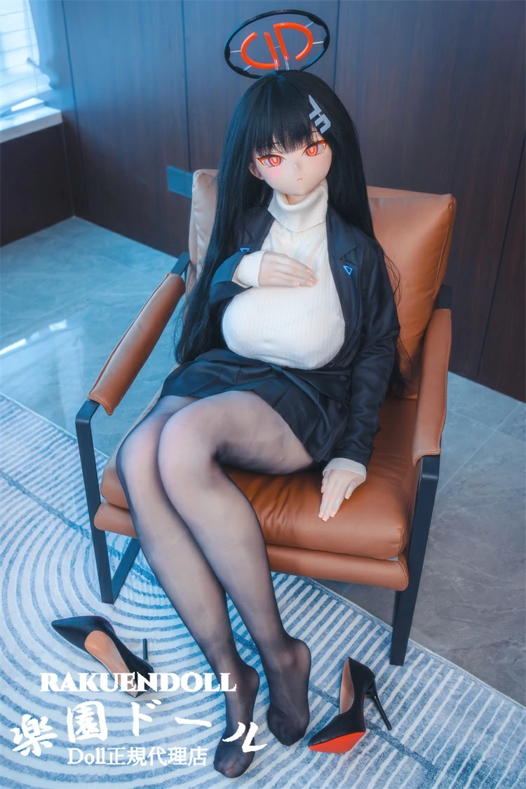 羊角社Croissant Doll B04ヘッド 手描きメイク 168cm 爆乳 黒ストッキ