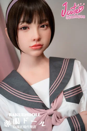 J-cute 頭身一体化リアルドール 咲良(さくら)ヘッド 153cm Bカップ 口開閉機能付き シリコン製 清楚系黒髪日本の女の子