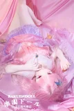 横たわる姿勢 軽量 ピンクヘア 二次元風 adultdolls