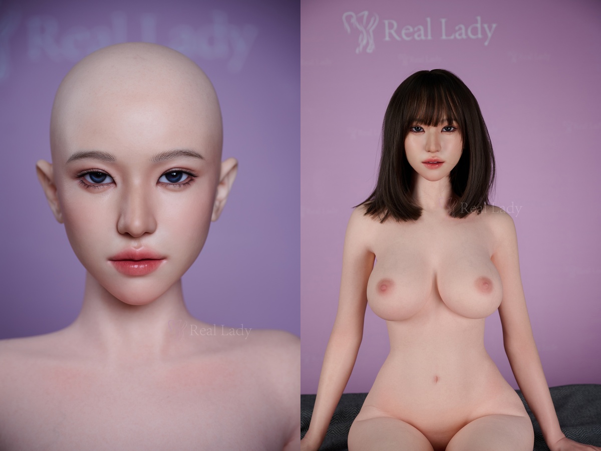 出荷画像 20代風ナチュラル美人ラブドール顔アップ reallady R10ヘッド