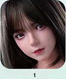 FUdoll #覃星悦ヘッド 60cm Gカップ トルソー系 ラブドール 黒髪ロング美少女ドール 口開閉機能+リアル口腔付き 等身大リアルドール フルシリコン製