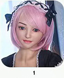 FUdoll #覃星悦ヘッド 60cm Gカップ トルソー系 ラブドール 黒髪ロング美少女ドール 口開閉機能+リアル口腔付き 等身大リアルドール フルシリコン製