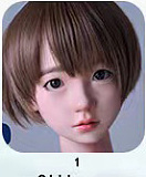 FUdoll #覃星悦ヘッド 60cm Gカップ トルソー系 ラブドール 黒髪ロング美少女ドール 口開閉機能+リアル口腔付き 等身大リアルドール フルシリコン製