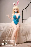 色気美人 Irokebijin Yui Bヘッド＆95cm Fカップ 困り眉バニーガール S-TPE製ダッチワイフ アニメ風リアルドール