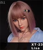 【新作新ボディー】 Phoebeヘッド（XT-22） 161cm Bカップ  フルシリコンドール リアル 欧米 セクシラブドール XTdoll