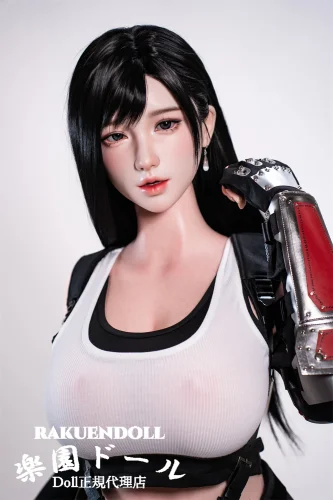 FUdoll J050张银熙ヘッド メイク② 162cm Gカップ 清純系グラマラスドール フルシリコン製 宣材写真は口開閉機能+リアル口腔付き ティファ風コスプレラブドール